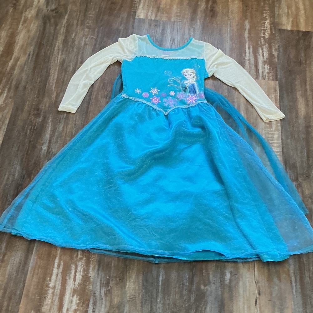 Disney Frozen Blue and Cream Princess Dress